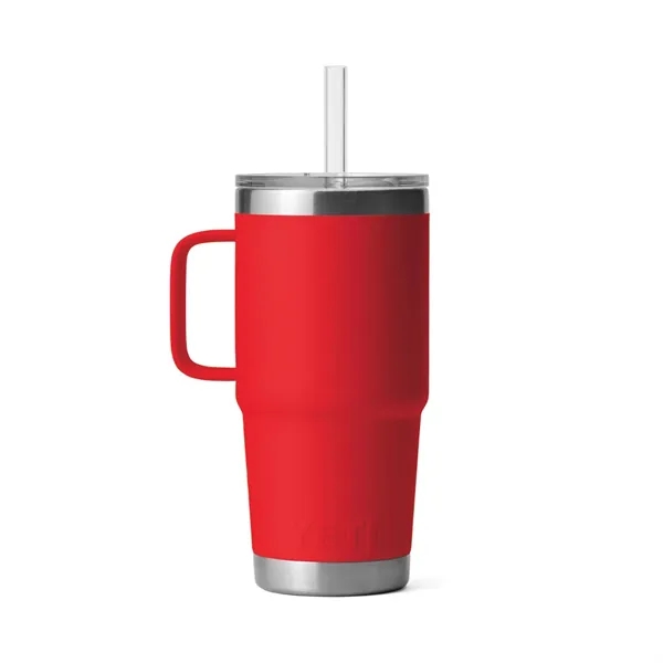 25 oz YETI® Rambler Stainless Steel Insulated Straw Tumbler - 25 oz YETI® Rambler Stainless Steel Insulated Straw Tumbler - Image 4 of 16