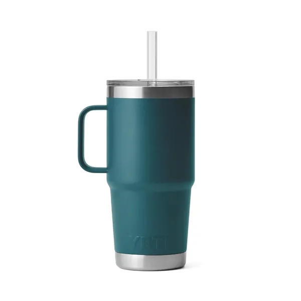 25 oz YETI® Rambler Stainless Steel Insulated Straw Tumbler - 25 oz YETI® Rambler Stainless Steel Insulated Straw Tumbler - Image 6 of 16