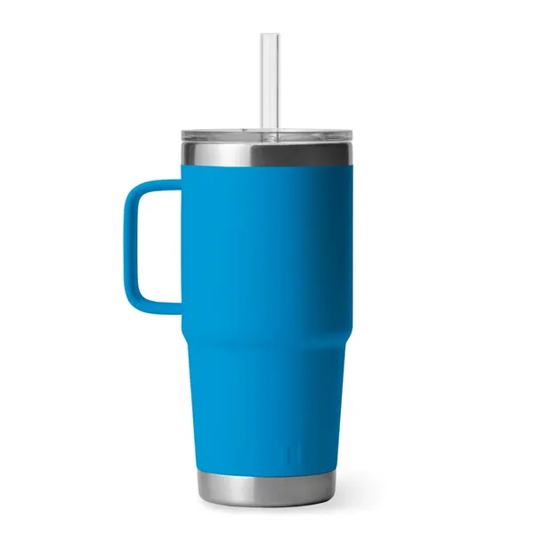 25 oz YETI® Rambler Stainless Steel Insulated Straw Tumbler - 25 oz YETI® Rambler Stainless Steel Insulated Straw Tumbler - Image 7 of 16