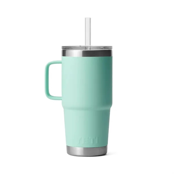 25 oz YETI® Rambler Stainless Steel Insulated Straw Tumbler - 25 oz YETI® Rambler Stainless Steel Insulated Straw Tumbler - Image 15 of 16