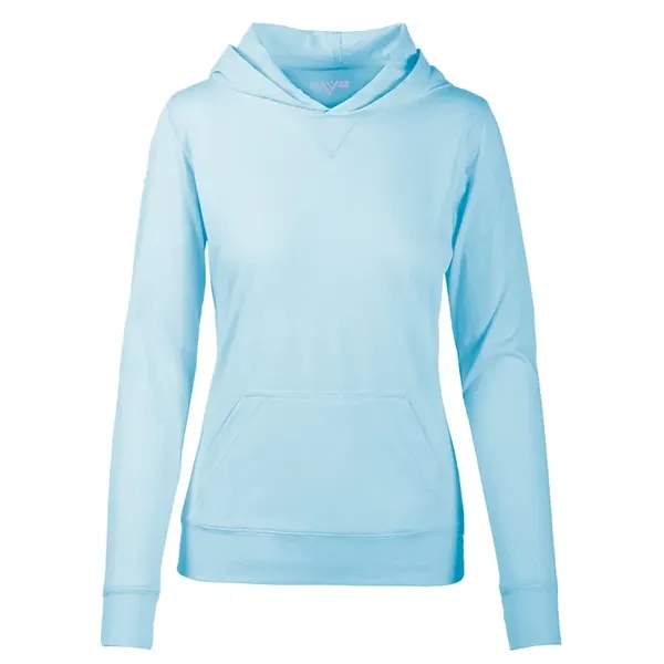 Levelwear Ladies Recovery Long Sleeve Hooded Shirt - Levelwear Ladies Recovery Long Sleeve Hooded Shirt - Image 11 of 12