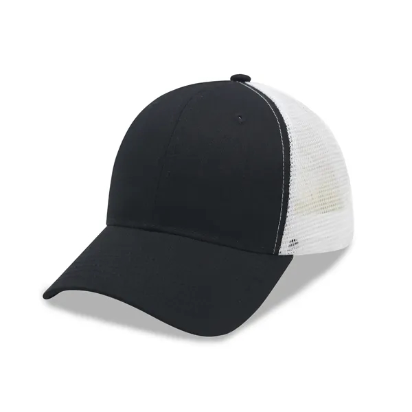 Classic Trucker cap, 6 Panels, Mesh Back, snap back - Classic Trucker cap, 6 Panels, Mesh Back, snap back - Image 13 of 13