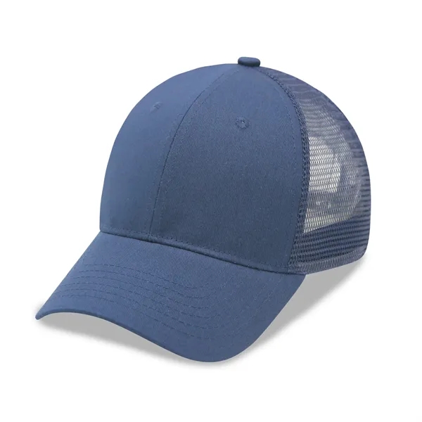 Classic Trucker cap, 6 Panels, Mesh Back, snap back - Classic Trucker cap, 6 Panels, Mesh Back, snap back - Image 7 of 13