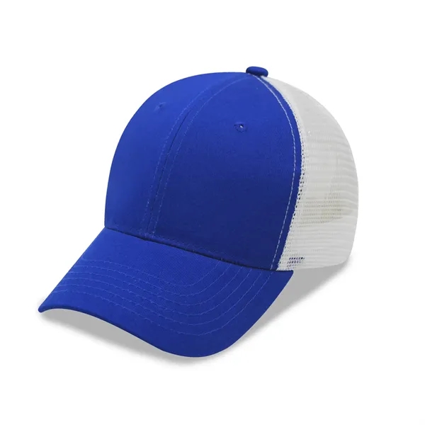 Classic Trucker cap, 6 Panels, Mesh Back, snap back - Classic Trucker cap, 6 Panels, Mesh Back, snap back - Image 10 of 13