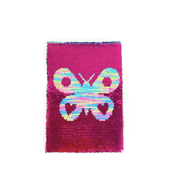 A5 Journal Mermaid Sequin Notebooks - A5 Journal Mermaid Sequin Notebooks - Image 3 of 6
