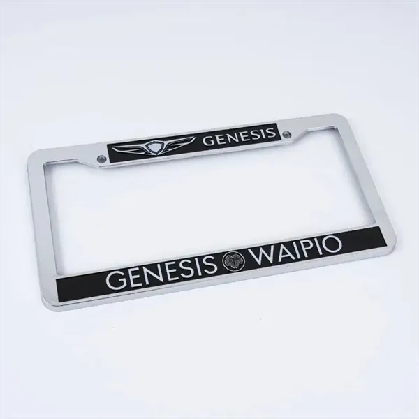 Custom Group Sorority Stainless Steel License Plate Frame - Custom Group Sorority Stainless Steel License Plate Frame - Image 1 of 2