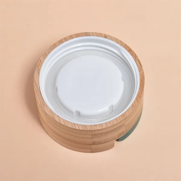 20oz Glass Water Bottle with Leak-Proof Bamboo - 20oz Glass Water Bottle with Leak-Proof Bamboo - Image 5 of 6