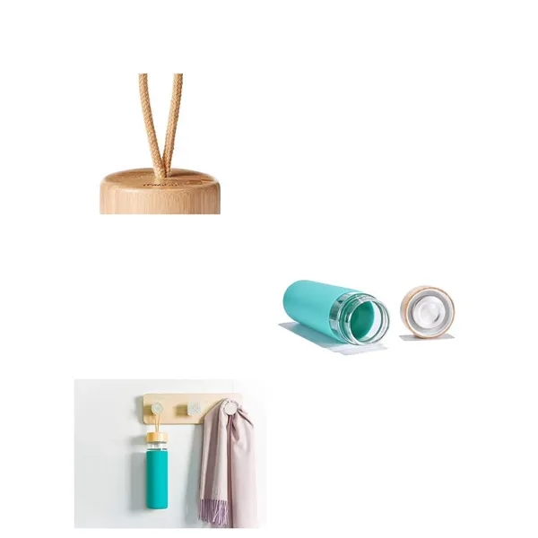 20 Oz Borosilicate Glass Water Bottle - 20 Oz Borosilicate Glass Water Bottle - Image 1 of 2