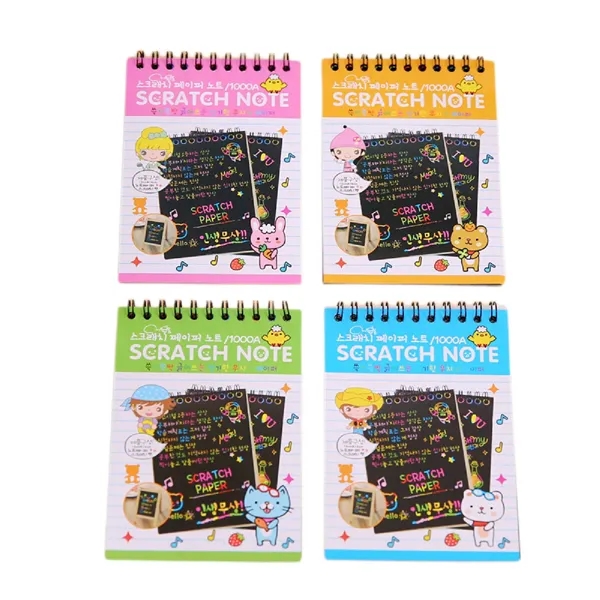 Scratch Notebook MOQ 100PCS - Scratch Notebook MOQ 100PCS - Image 1 of 3