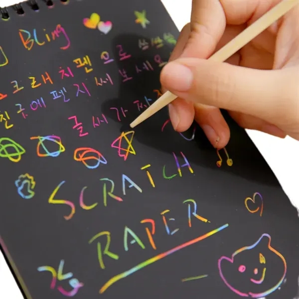 Scratch Notebook MOQ 100PCS - Scratch Notebook MOQ 100PCS - Image 2 of 3