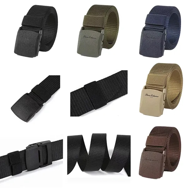 Nylon Military Tactical Plastic Buckle Belt - Nylon Military Tactical Plastic Buckle Belt - Image 0 of 5