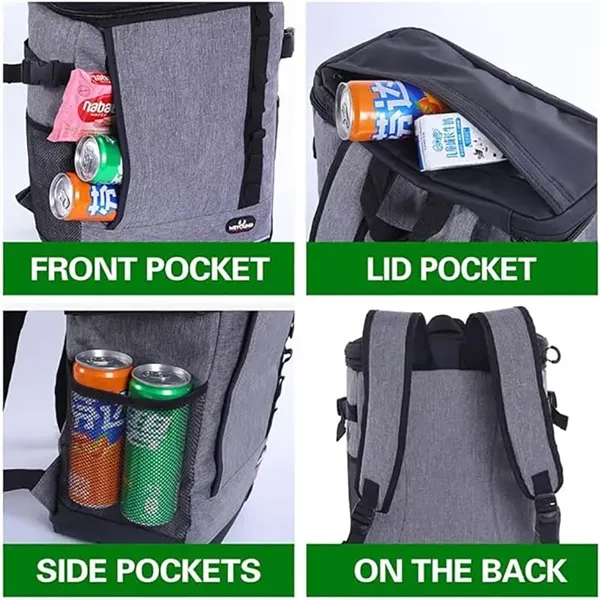 Portable Camping Cooler Backpack - Portable Camping Cooler Backpack - Image 1 of 4
