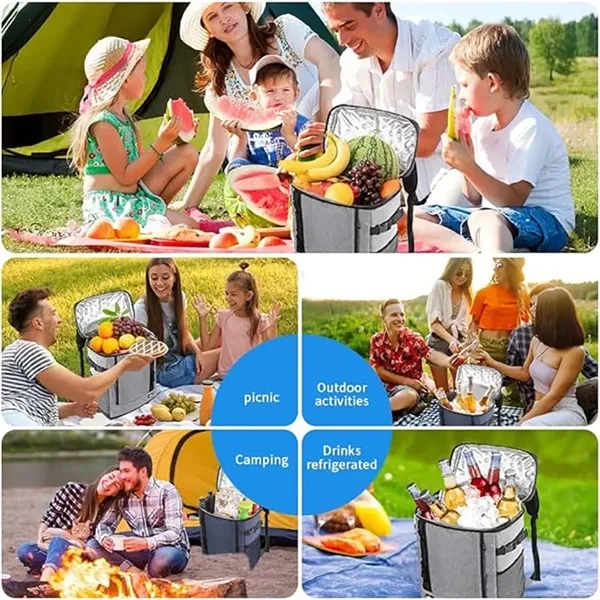 Portable Camping Cooler Backpack - Portable Camping Cooler Backpack - Image 4 of 4