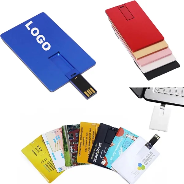 16G Credit Card USB Flash Drive - 16G Credit Card USB Flash Drive - Image 0 of 5