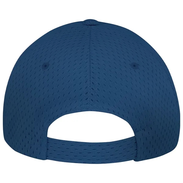 Six Panel Full Fit Jersey Mesh Baseball Cap - Six Panel Full Fit Jersey Mesh Baseball Cap - Image 7 of 11