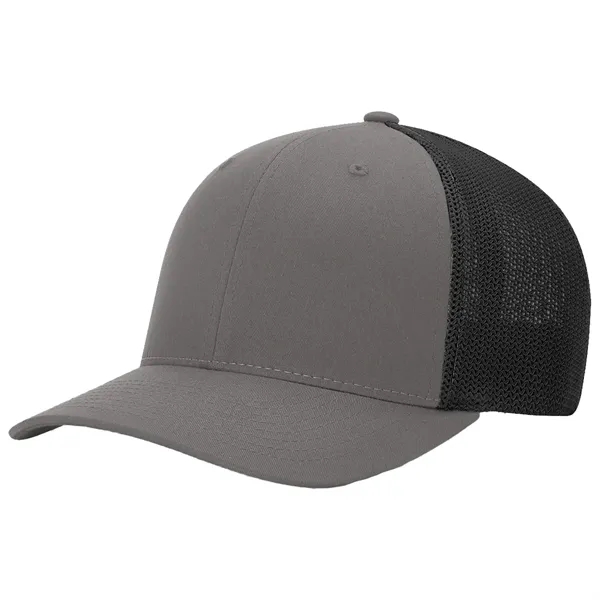 Richardson 110 R-Flex Trucker Hat w/ Leatherette Patch - Richardson 110 R-Flex Trucker Hat w/ Leatherette Patch - Image 18 of 35