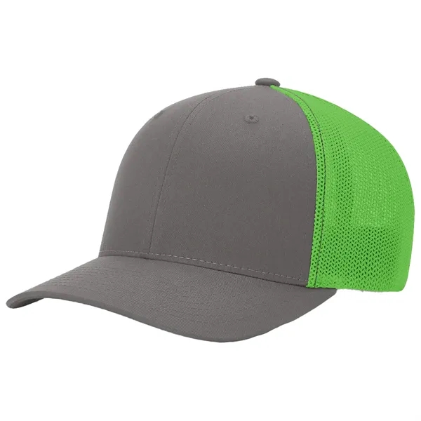 Richardson 110 R-Flex Trucker Hat w/ Leatherette Patch - Richardson 110 R-Flex Trucker Hat w/ Leatherette Patch - Image 20 of 35