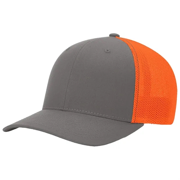 Richardson 110 R-Flex Trucker Hat w/ Leatherette Patch - Richardson 110 R-Flex Trucker Hat w/ Leatherette Patch - Image 21 of 35