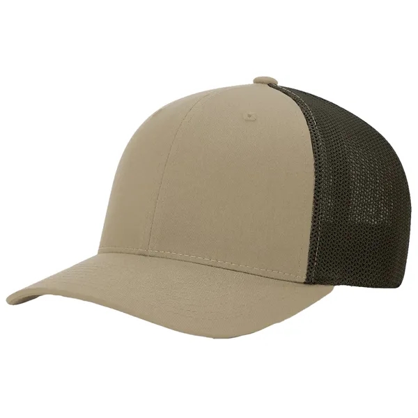 Richardson 110 R-Flex Trucker Hat w/ Leatherette Patch - Richardson 110 R-Flex Trucker Hat w/ Leatherette Patch - Image 29 of 35