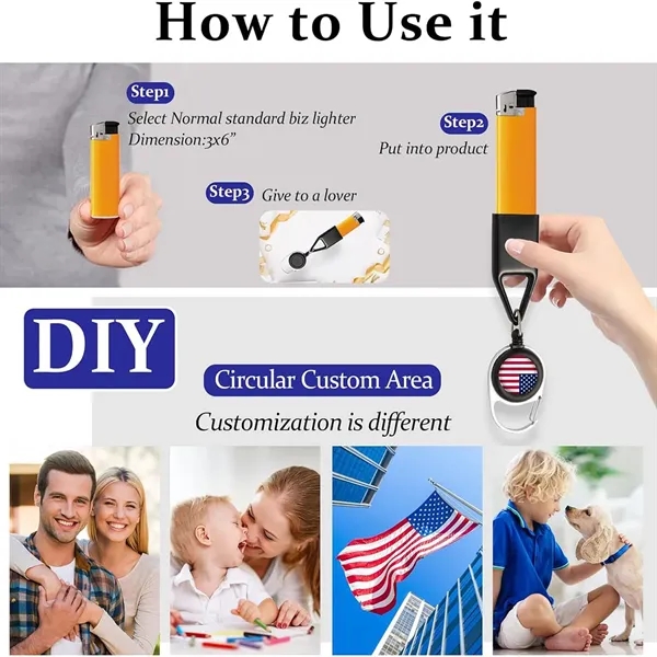 Portable Retractable Holder Keychain For Traveling Camping - Portable Retractable Holder Keychain For Traveling Camping - Image 1 of 5