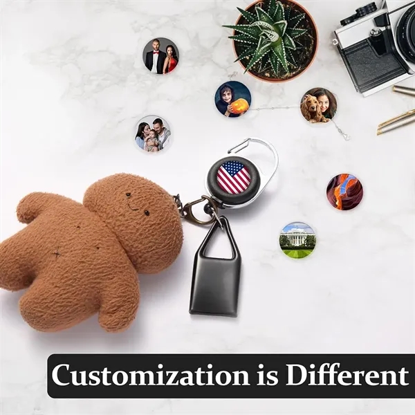 Portable Retractable Holder Keychain For Traveling Camping - Portable Retractable Holder Keychain For Traveling Camping - Image 4 of 5
