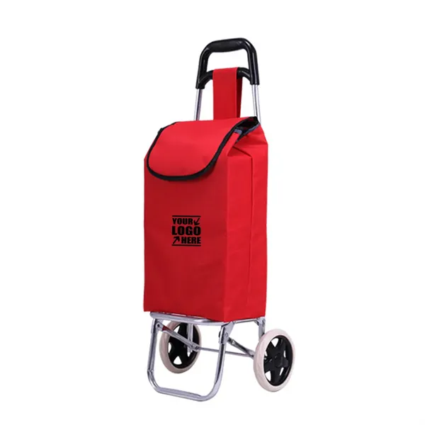 Portable Collapsible Shopping Bag With Wheels - Portable Collapsible Shopping Bag With Wheels - Image 0 of 3