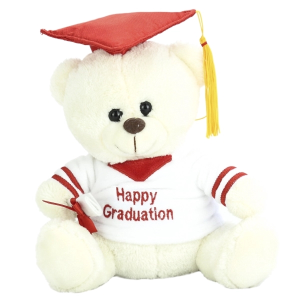 The Happy Grad Bear, A Plush that is Dressed for Success - The Happy Grad Bear, A Plush that is Dressed for Success - Image 1 of 3