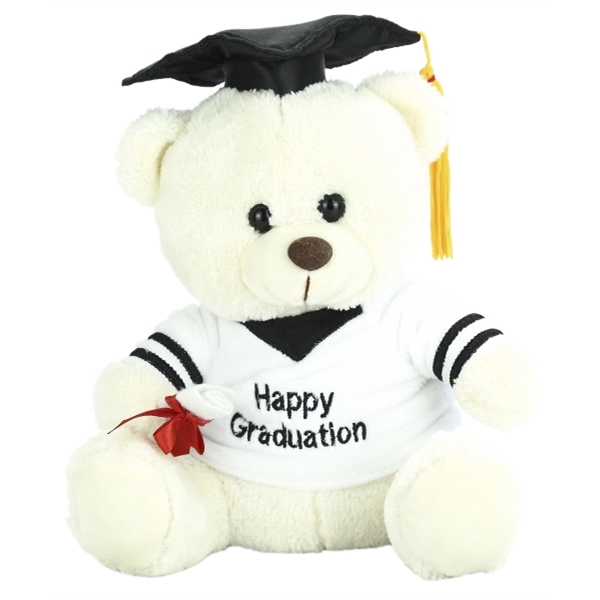 The Happy Grad Bear, A Plush that is Dressed for Success - The Happy Grad Bear, A Plush that is Dressed for Success - Image 2 of 3