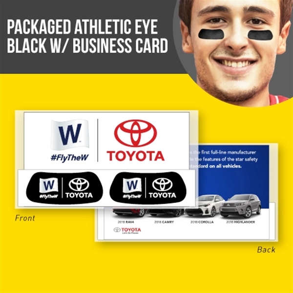 Packaged Athletic Eye Black w/Business Card - Packaged Athletic Eye Black w/Business Card - Image 0 of 3