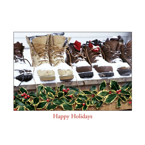 Snow Boots Contractor & Builder Holiday Cards - Snow Boots Contractor & Builder Holiday Cards - Image 0 of 0