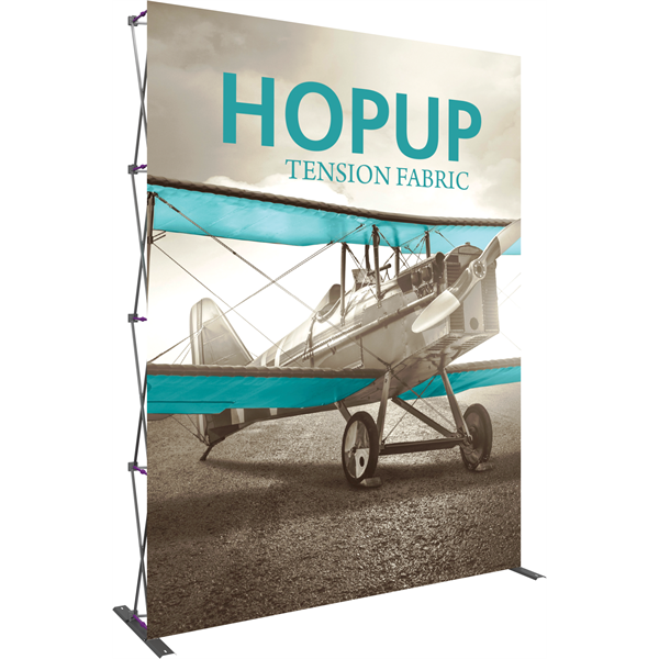 Hopup 8ft Extra Tall Straight Display & Front Graphic