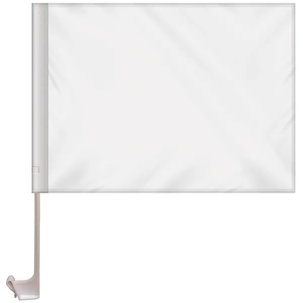 11.5" x 15" Stationary Use Single Reverse Car Flag - 11.5" x 15" Stationary Use Single Reverse Car Flag - Image 2 of 6