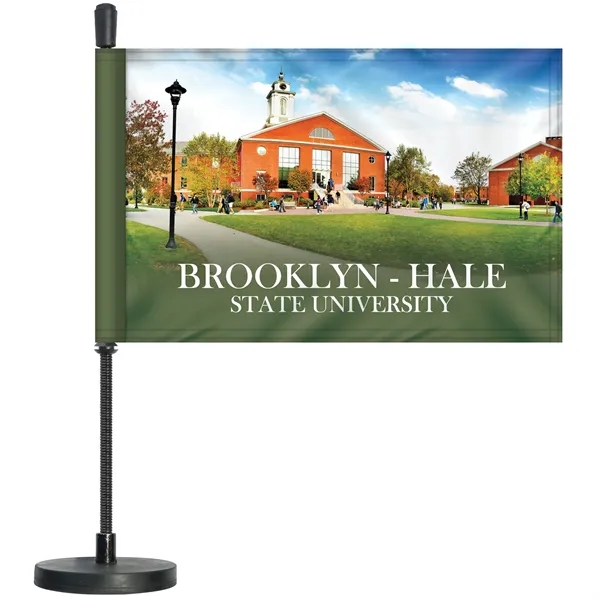 Custom Magnetic Car Flag Kit - Double Sided - Custom Magnetic Car Flag Kit - Double Sided - Image 1 of 10
