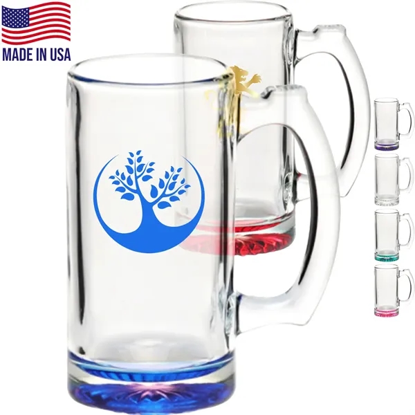 12 oz. Libbey Glass Cheap Printed Sports Mugs - 12 oz. Libbey Glass Cheap Printed Sports Mugs - Image 0 of 6