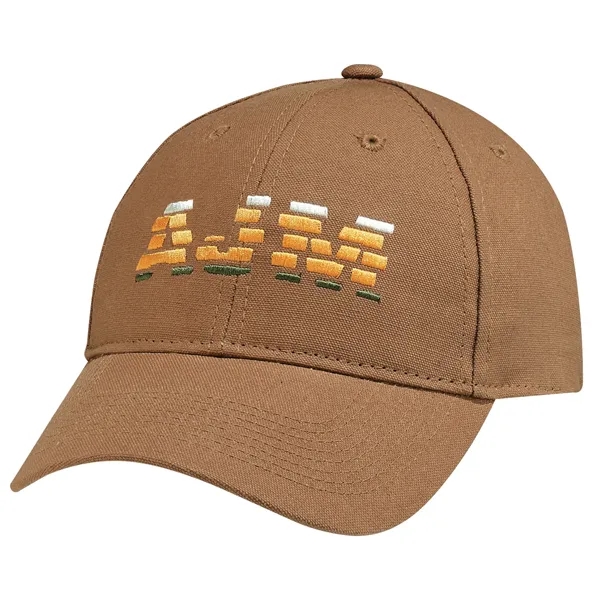 6 Panel Constructed Full Fit Duck Canvas Baseball Cap - 6 Panel Constructed Full Fit Duck Canvas Baseball Cap - Image 0 of 8