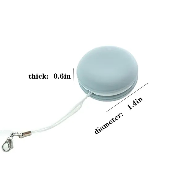 Macaron Mobile Phone Screen Eyeglass Cleaner Wipe w/Keychain - Macaron Mobile Phone Screen Eyeglass Cleaner Wipe w/Keychain - Image 1 of 2