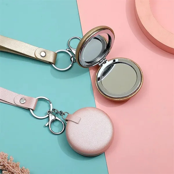 Compact Mirror With Keychain - Compact Mirror With Keychain - Image 4 of 4