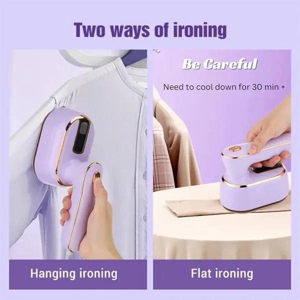 2 in 1 Travel Steam Iron for Clothes - 2 in 1 Travel Steam Iron for Clothes - Image 3 of 8