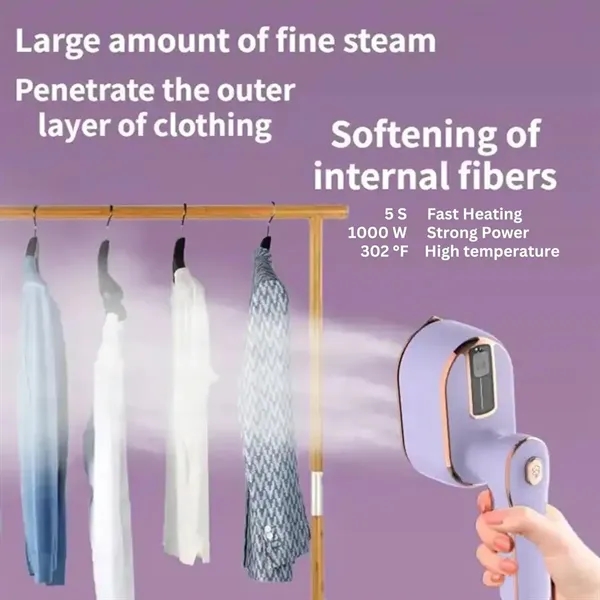 2 in 1 Travel Steam Iron for Clothes - 2 in 1 Travel Steam Iron for Clothes - Image 6 of 8
