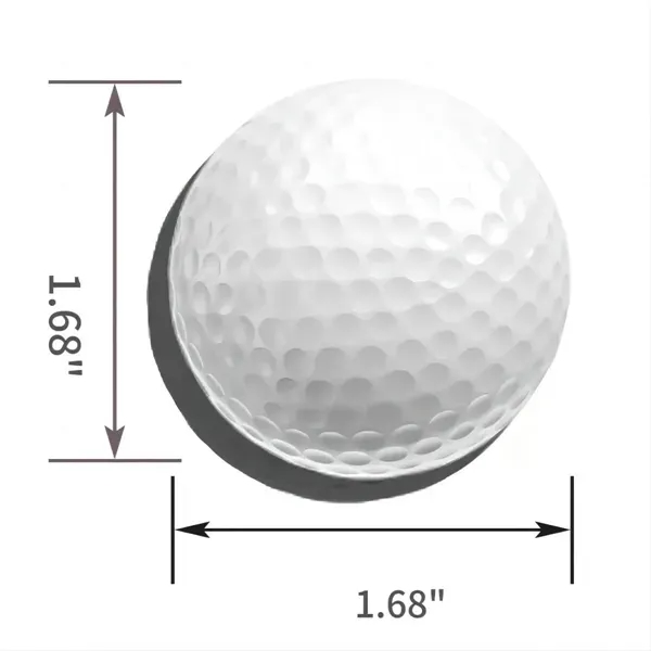 Custom Logo Challenge Practice Golf Balls - Custom Logo Challenge Practice Golf Balls - Image 1 of 4