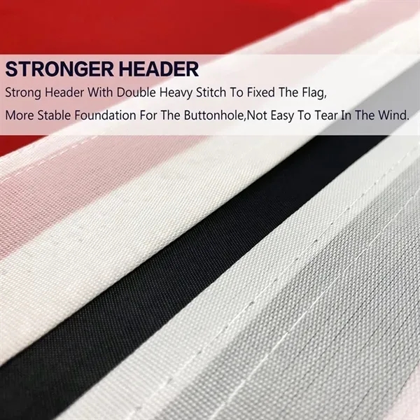 US Patriotic Half Fan Banner Flag for 4th of July Decoration - US Patriotic Half Fan Banner Flag for 4th of July Decoration - Image 2 of 4