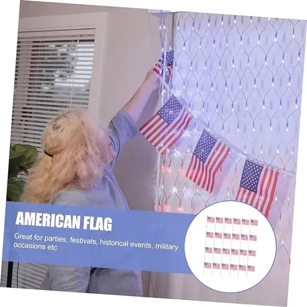 5 " x 8 " Small Handheld American Stick Flags - 5 " x 8 " Small Handheld American Stick Flags - Image 5 of 6