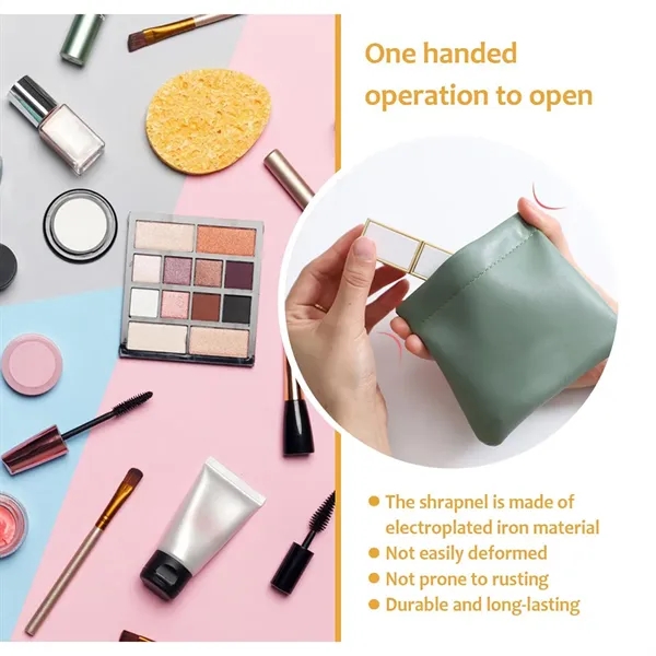 No Zipper Self-closing Mini Storage Bag 11CMX11CM - No Zipper Self-closing Mini Storage Bag 11CMX11CM - Image 3 of 5