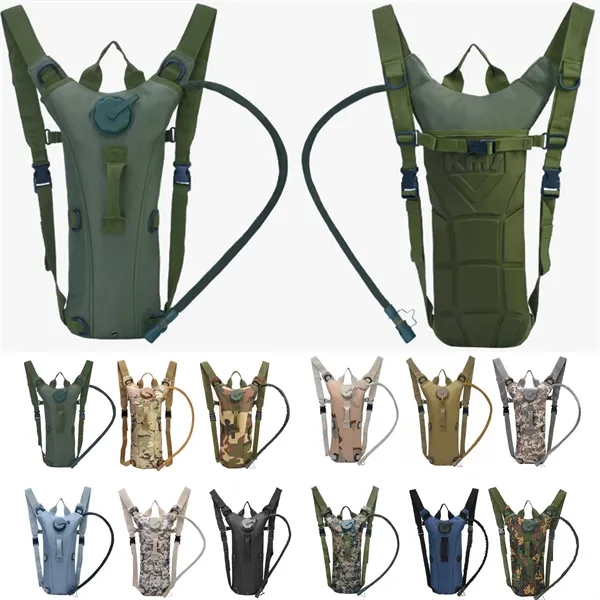 Outdoor Hydration Pack With 3L Bladder - Outdoor Hydration Pack With 3L Bladder - Image 1 of 17