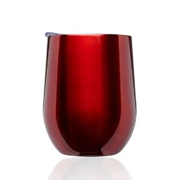 Largo Stemless Wine Glass with Lid -11 oz - Largo Stemless Wine Glass with Lid -11 oz - Image 10 of 21