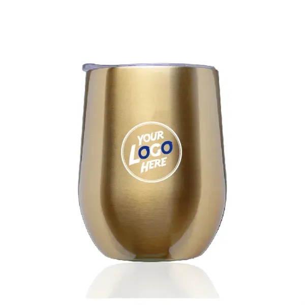 Largo Stemless Wine Glass with Lid -11 oz - Largo Stemless Wine Glass with Lid -11 oz - Image 17 of 21