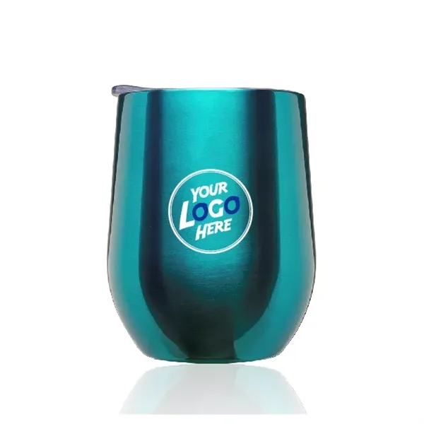 Largo Stemless Wine Glass with Lid -11 oz - Largo Stemless Wine Glass with Lid -11 oz - Image 21 of 21