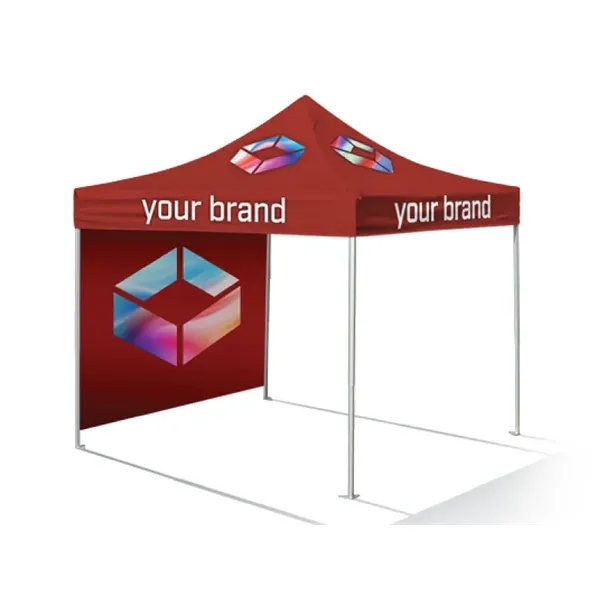 10'x10' Pro Package with Printed Top and Wall - 10'x10' Pro Package with Printed Top and Wall - Image 1 of 2