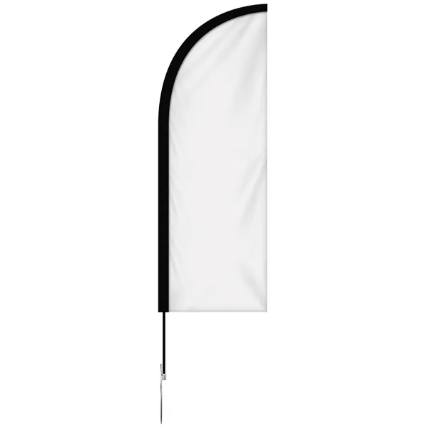 24 - Hour 6' Single Reverse Half Drop Banner w/ Hardware Set - 24 - Hour 6' Single Reverse Half Drop Banner w/ Hardware Set - Image 2 of 12