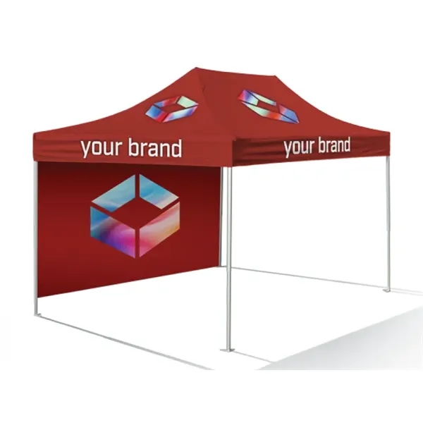 10'x15' Pro Package with Printed Top and Wall - 10'x15' Pro Package with Printed Top and Wall - Image 1 of 2